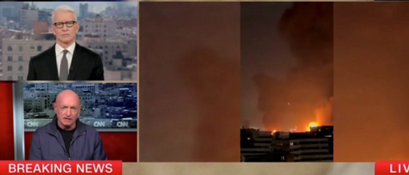 Mark Kelly Has Major Concern About Iran Despite Denying It Enriched Uranium (Screenshot/CNN)