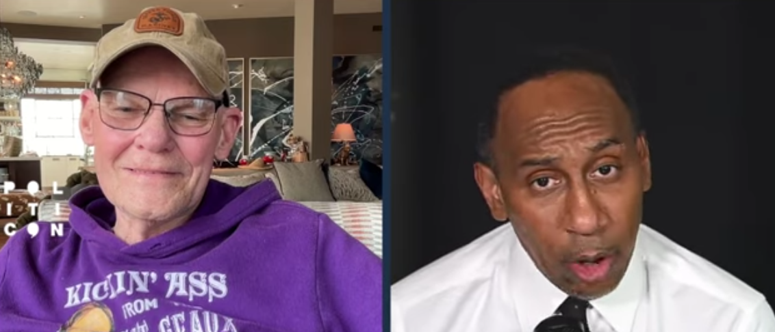 Stephen A. Smith Tells James Carville He Seems ‘Crazy Half The Time’