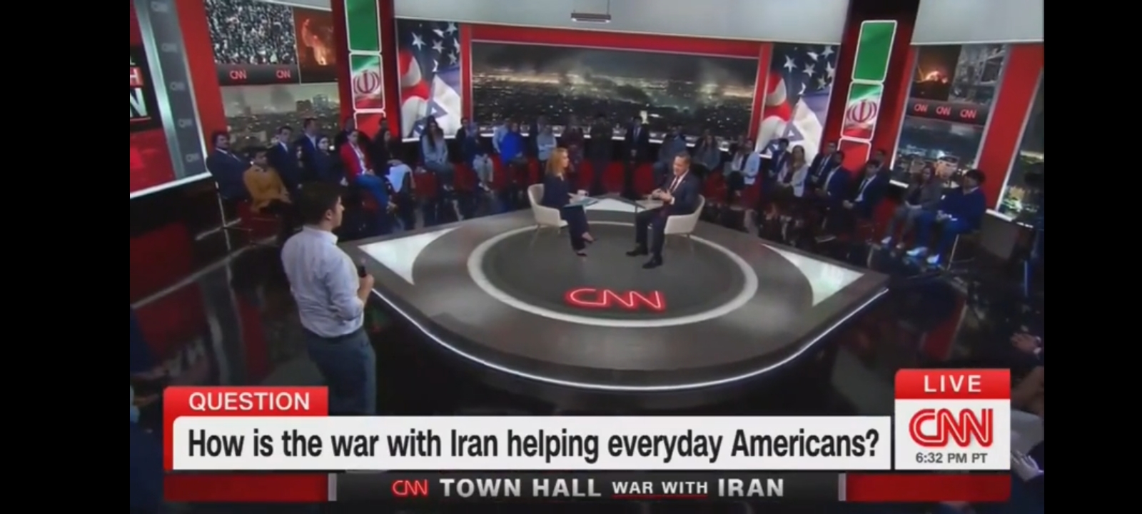 Santiago Porras Ruiz and Mike Waltz [Screenshot/Rumble/CNN]