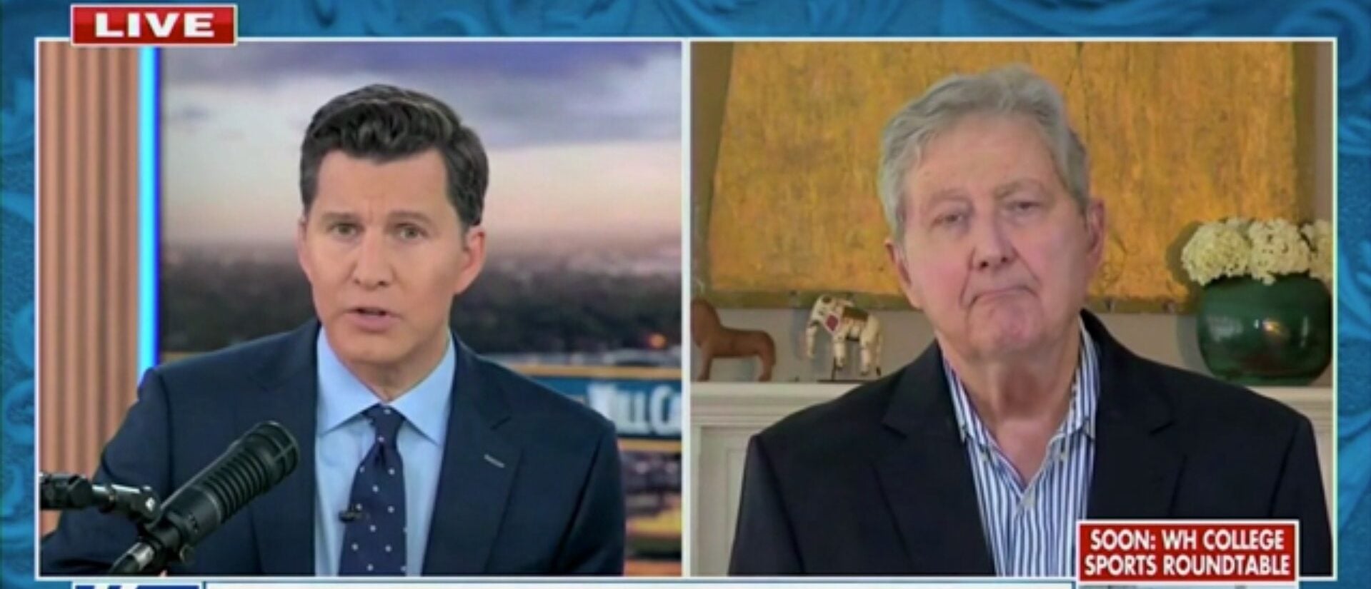 Sen. Kennedy Explains Why He Spoke Out Against DHS Distractions While Other Senators Stayed Quiet (Screenshot/Fox News)