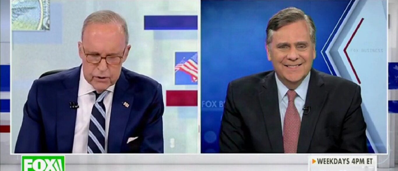 Jonathan Turley Compares Blue States Taxing Fleeing Residents To 'Deranged Ex-Spouse In Denial' (Screenshot/Fox Business)