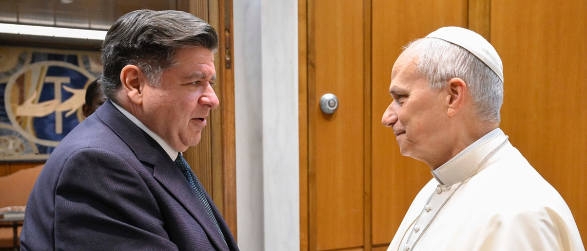 JB Pritzker Shares Newfound Love For Pope Leo After Blatantly Defying Him On Assisted Suicide Bill