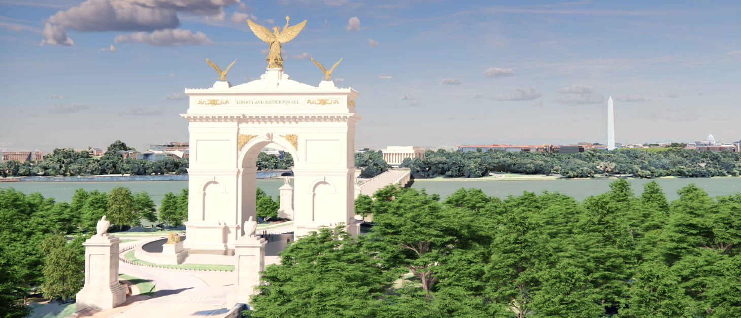 Commission Advances Trump’s Legacy Arch For Nation’s Capital