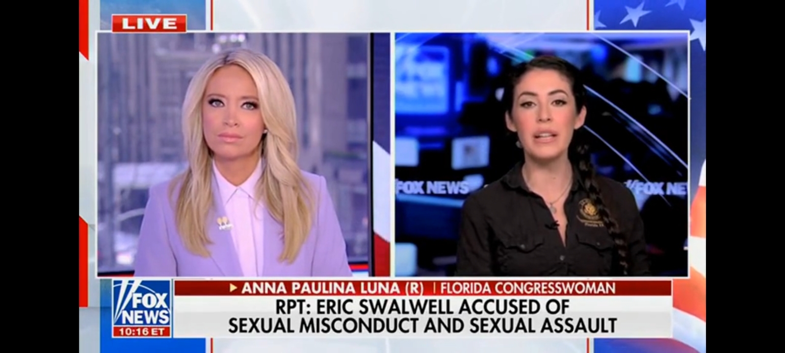 Rep Anna Paulina Luna, Moving To Expel Eric Swalwell, Says It’s ‘Inappropriate’ Democrats Are Not Calling For Him To Resign