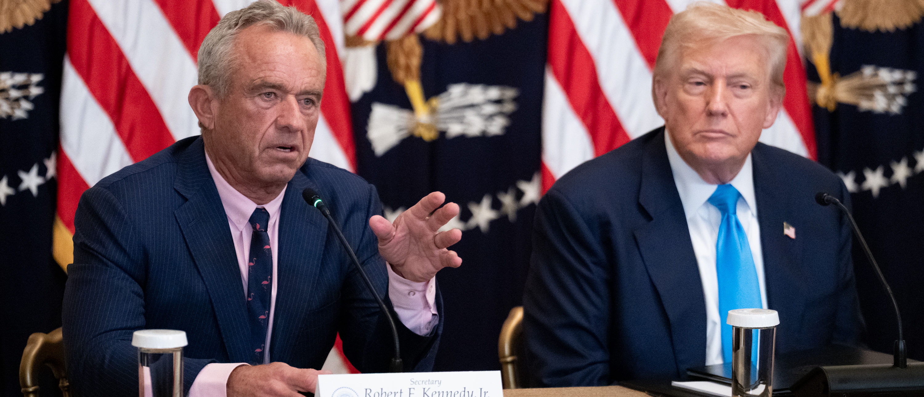 Secretary of Health and Human Services Robert Kennedy Jr. delivers remarks at a “Making Health Technology Great Again” event, Wednesday, July 30, 2025, in the East Room of the White House. (White House Intern Photo by Jack Power)