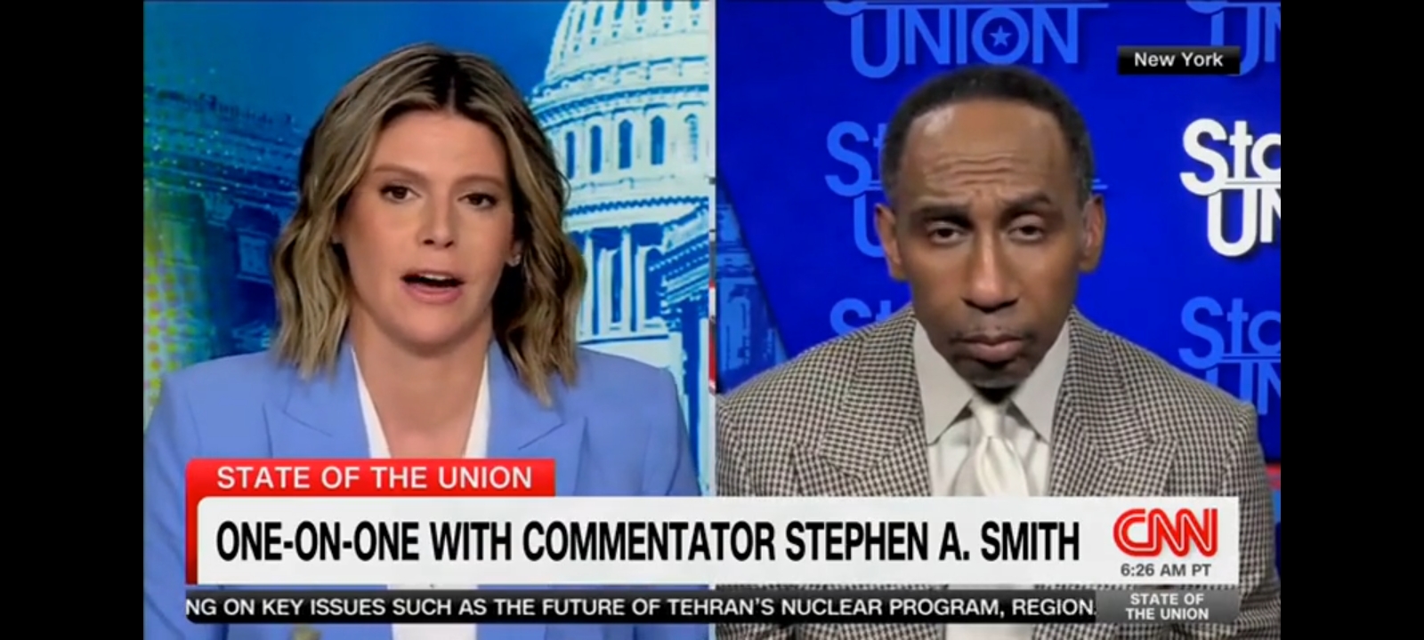 Kasie Hunt and Stephen A. Smith [Screenshot/CNN]